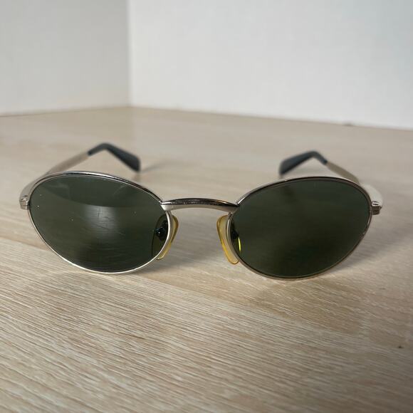 Vintage Bausch & Lomb Ray-Ban W2701 Sunglasses READ Polished Metal Frame - Picture 2 of 14